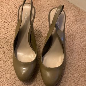 Aldo sling back shoes